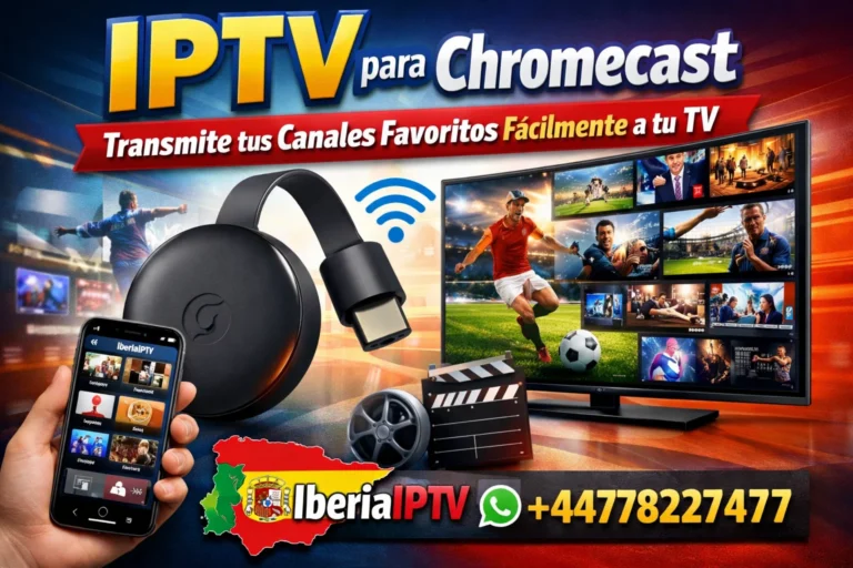 IPTV para Chromecast