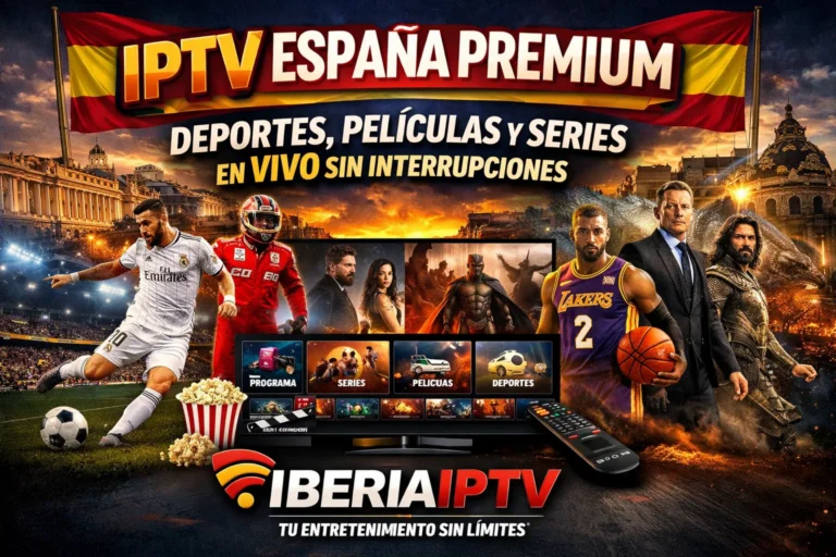 IPTV España Premium – Deportes, Películas y Series en Vivo sin Interrupciones