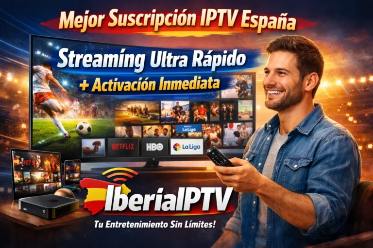 Mejor Suscripción IPTV España – Streaming Ultra Rápido y Activación Inmediata