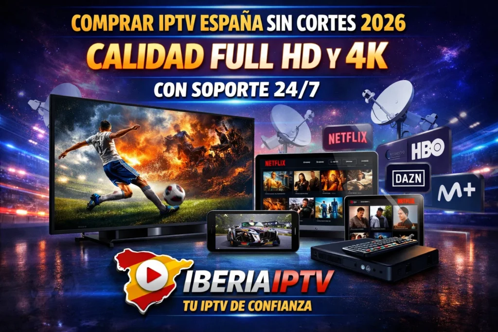 Comprar IPTV España sin Cortes 2026