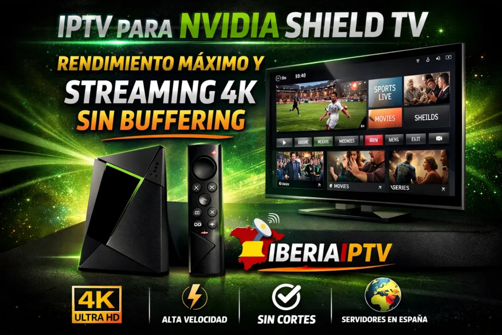 IPTV para NVIDIA Shield TV
