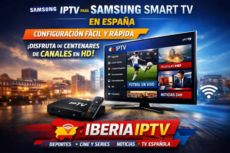 IPTV para Samsung Smart TV en España